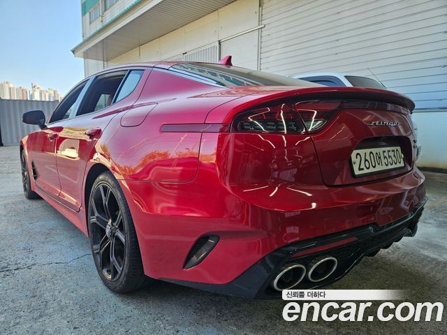 Kia Stinger из Кореи Encar
