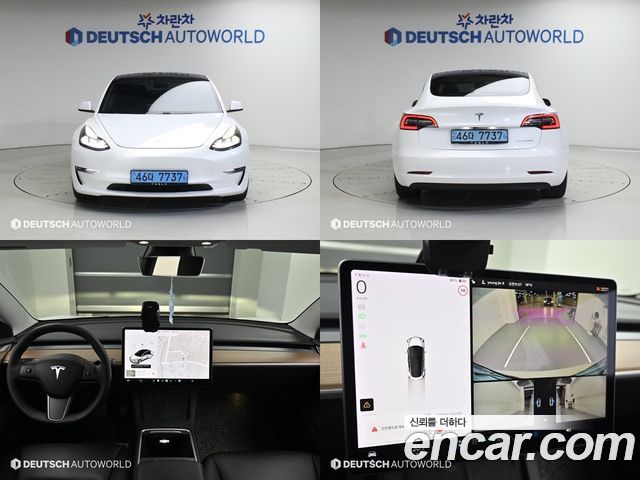 Tesla Model 3 из Кореи Encar