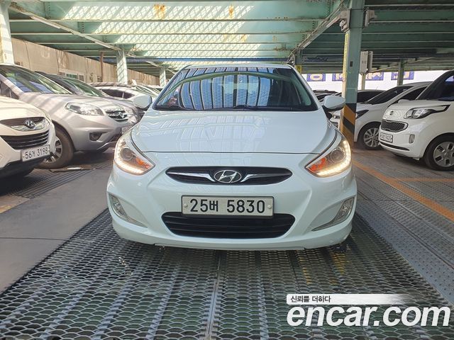 Hyundai Accent из Кореи Encar