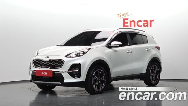 Kia Sportage Gasoline Prestige — пробег 46 129 км — фото 1 из 5
