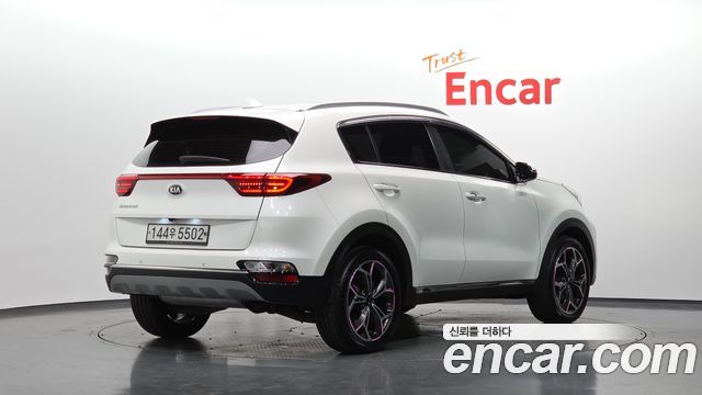 Kia Sportage Gasoline Prestige — пробег 46 129 км — фото 2 из 5