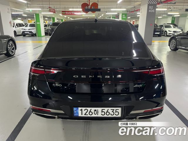 Genesis G90 Gasoline 3.5 Turbo AWD — пробег 67 601 км — фото 4 из 5