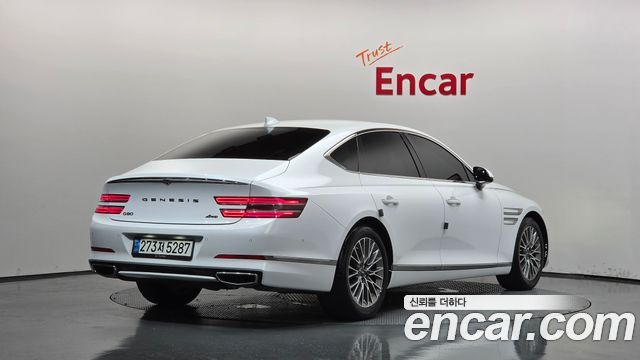 Genesis G80 Gasoline 2.5 Turbo AWD — пробег 114 825 км — фото 2 из 5