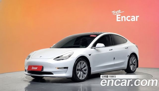 Tesla Model 3 из Кореи Encar
