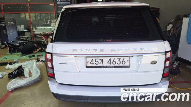 Land Rover Range Rover из Кореи Encar
