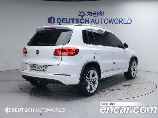 Volkswagen Tiguan 2.0 TDI R-Line 5N — пробег 150 218 км — фото 2 из 5