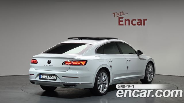 Volkswagen Arteon из Кореи Encar