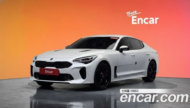 Kia Stinger из Кореи Encar