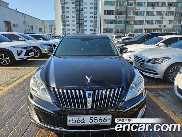 Hyundai Equus из Кореи Encar