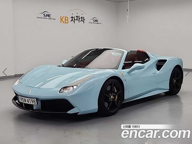 Ferrari 488 из Кореи Encar