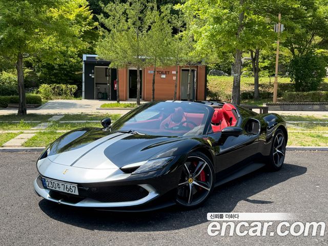 Ferrari 296 из Кореи Encar