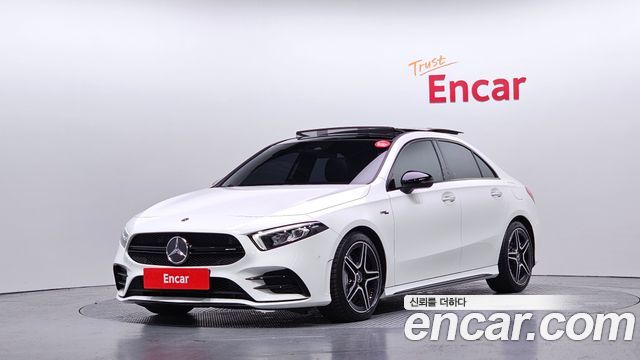 Mercedes-Benz A-Class AMG A35 4MATIC Sedan — пробег 27 030 км — фото 1 из 5