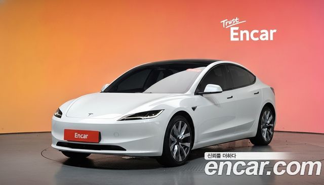 Tesla Model 3 из Кореи Encar
