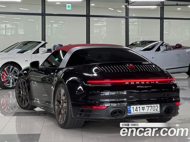 Porsche 911 Targa 4 — пробег 3 800 км — фото 3 из 5