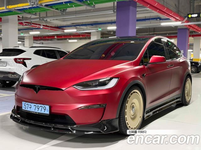 Tesla Model X из Кореи Encar