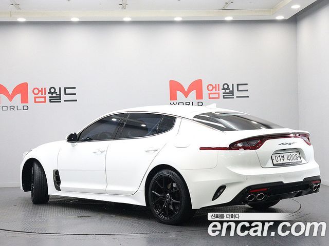 Kia Stinger из Кореи Encar