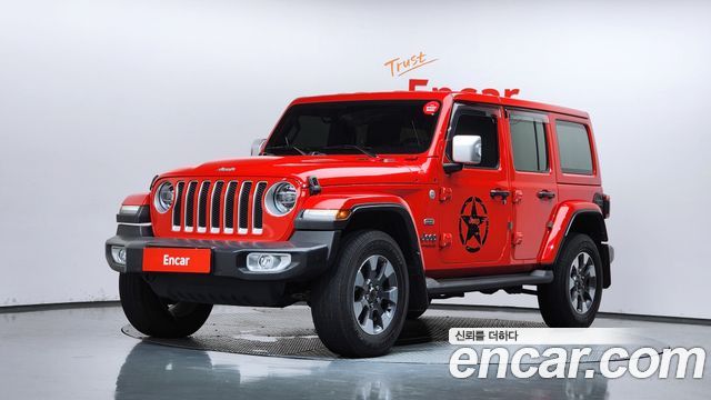 Jeep Wrangler из Кореи Encar