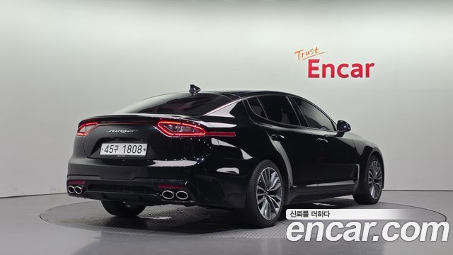 Kia Stinger из Кореи Encar