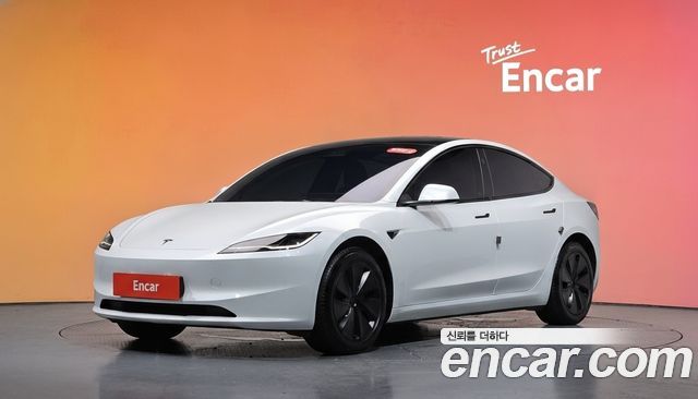 Tesla Model 3 из Кореи Encar