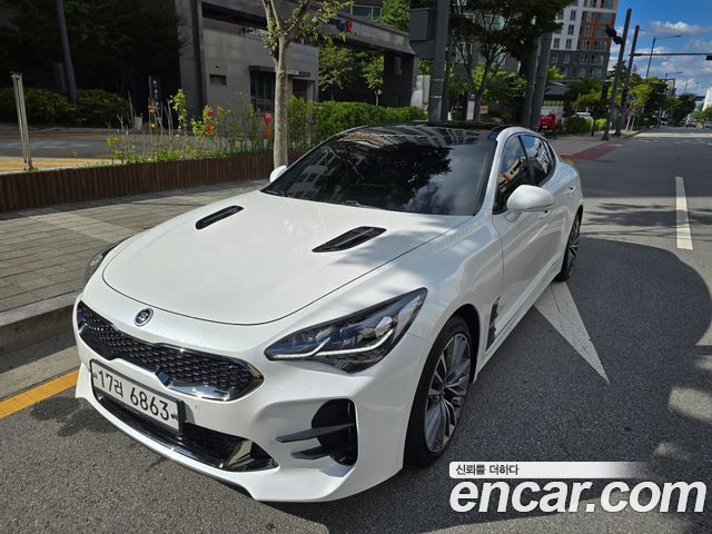 Kia Stinger из Кореи Encar