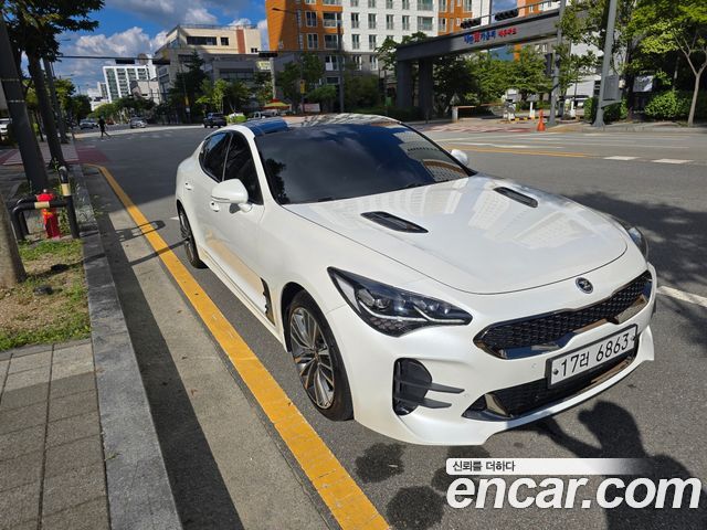 Kia Stinger из Кореи Encar