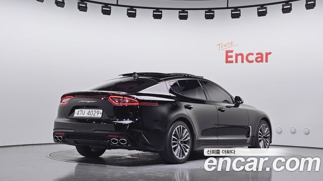 Kia Stinger из Кореи Encar