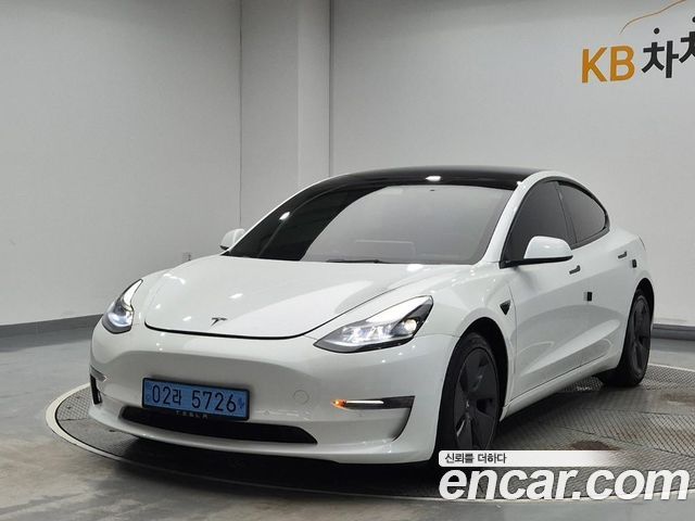 Tesla Model 3 из Кореи Encar