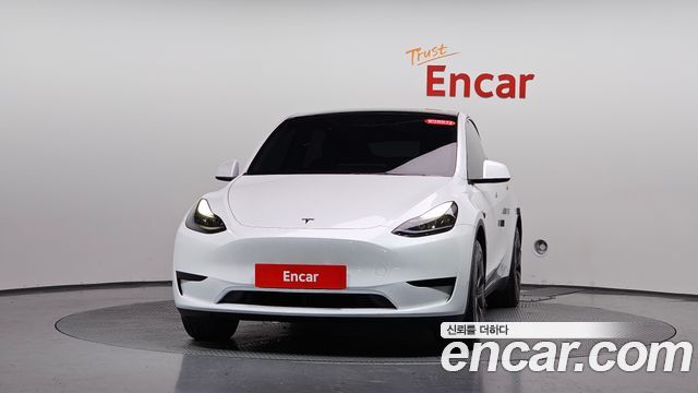 Tesla Model Y из Кореи Encar