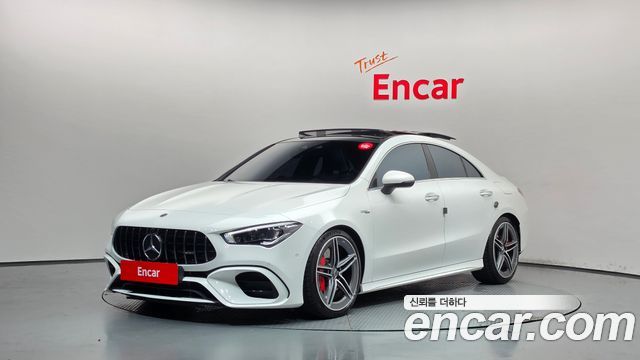 Mercedes-Benz CLA-Class AMG CLA 45 S 4MATIC+ — пробег 38 921 км — фото 1 из 5