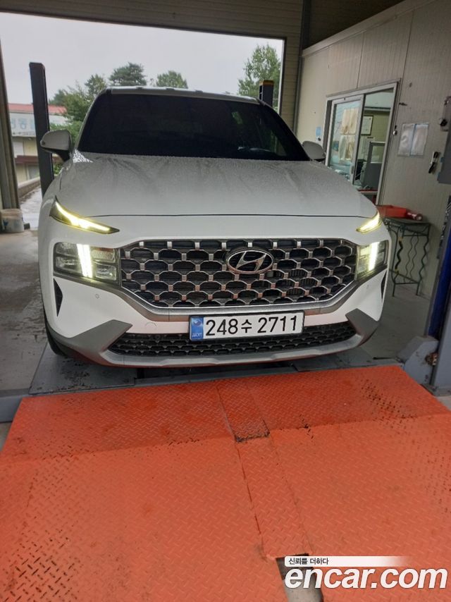 Hyundai Santafe из Кореи Encar