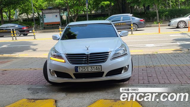 Hyundai Equus из Кореи Encar