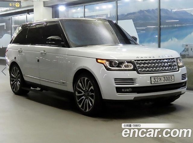 Land Rover Range Rover из Кореи Encar