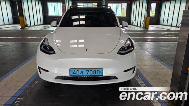 Tesla Model Y из Кореи Encar