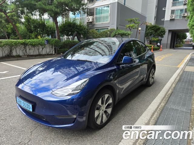 Tesla Model Y из Кореи Encar
