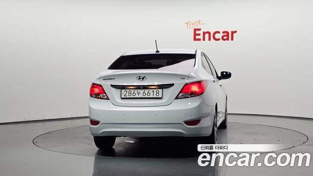 Hyundai Accent 1.4 VVT Modern — пробег 58 543 км — фото 4 из 5