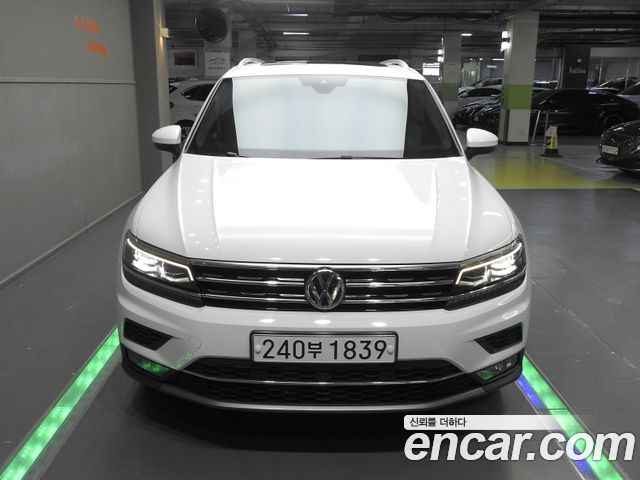 Volkswagen Tiguan из Кореи Encar