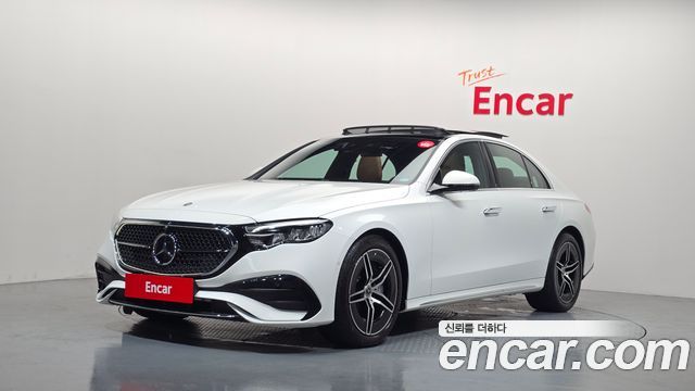 Mercedes-Benz E-Class E200 AMG Line — пробег 1 100 км — фото 1 из 5