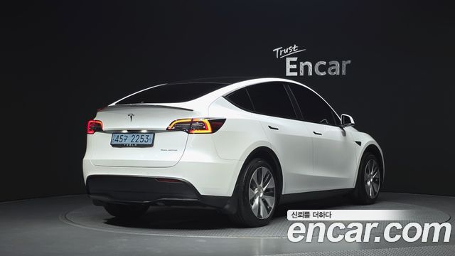 Tesla Model Y из Кореи Encar