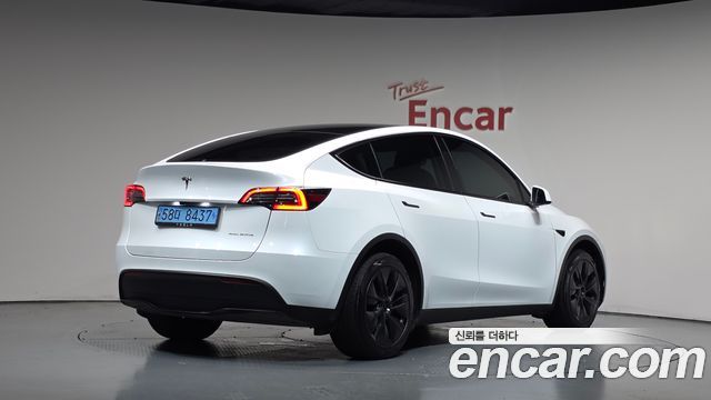 Tesla Model Y из Кореи Encar