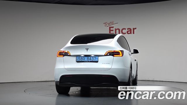 Tesla Model Y из Кореи Encar