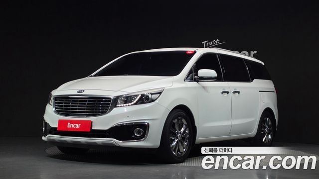 Kia Carnival из Кореи Encar