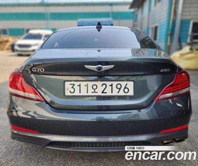 Genesis G70 из Кореи Encar