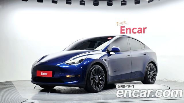 Tesla Model Y Performance AWD — пробег 79 517 км — фото 1 из 5