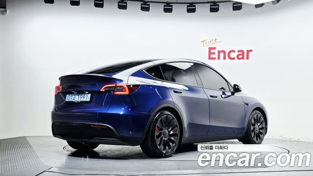 Tesla Model Y Performance AWD — пробег 79 517 км — фото 2 из 5