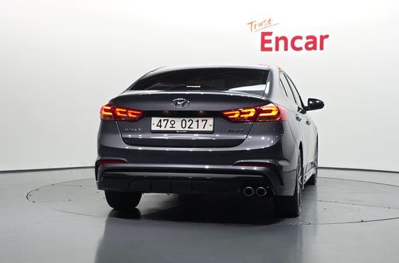 Hyundai AVANTE 1.6 Turbo Sport — пробег 140 714 км — фото 4 из 5