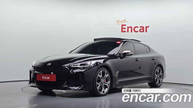 Kia Stinger из Кореи Encar