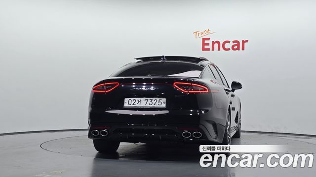 Kia Stinger из Кореи Encar