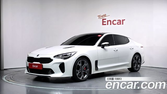 Kia Stinger из Кореи Encar