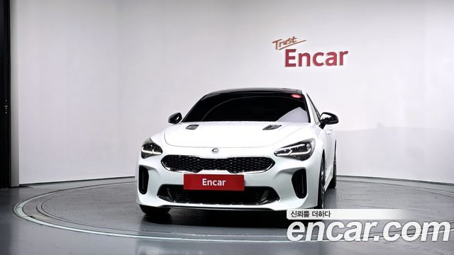 Kia Stinger из Кореи Encar