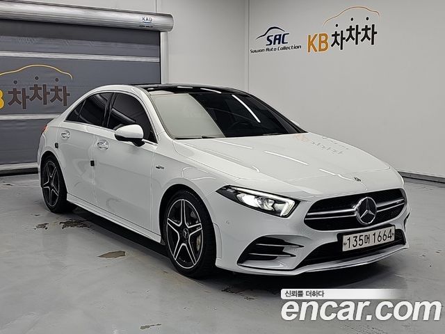 Mercedes-Benz A-Class AMG A35 4MATIC Sedan — пробег 74 602 км — фото 4 из 5